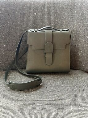 Senreve Crossbody Convertible Alunna Bag in Forest Green